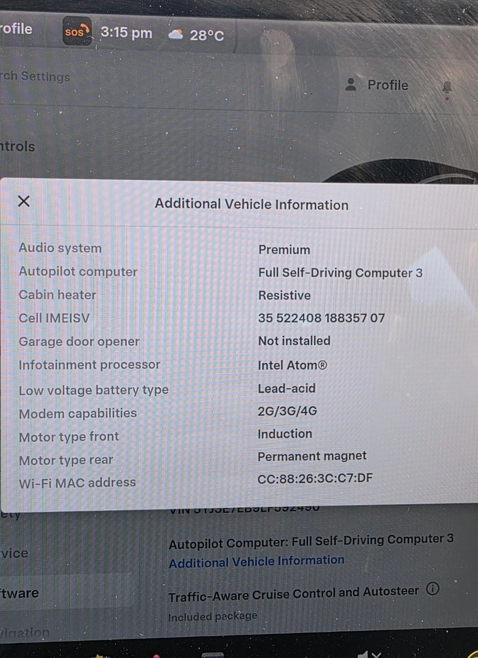 Tesla Model 3 Long Range 4x4 FSD, снимка 15 - Автомобили и джипове - 55674661