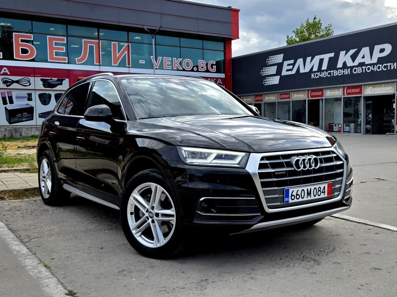 Audi Q5 S-line+ /4х4/KEYLESS /DISTRONIC /VITRUAL/ЛИЗИНГ, снимка 1 - Автомобили и джипове - 47552316