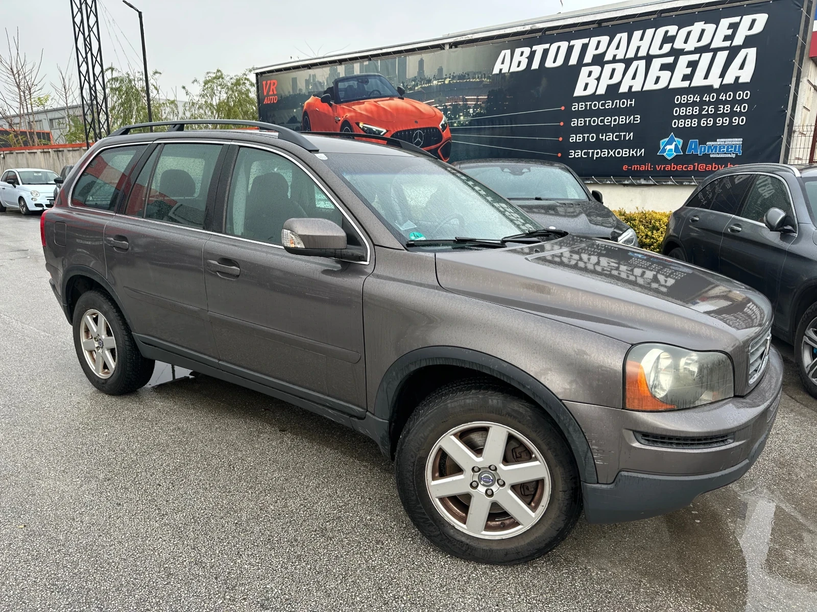 Volvo Xc90 2.4, D5 Автомат, 4x4, Кож.Сал.Сер.Истор.2кт, Гуми - изображение 3