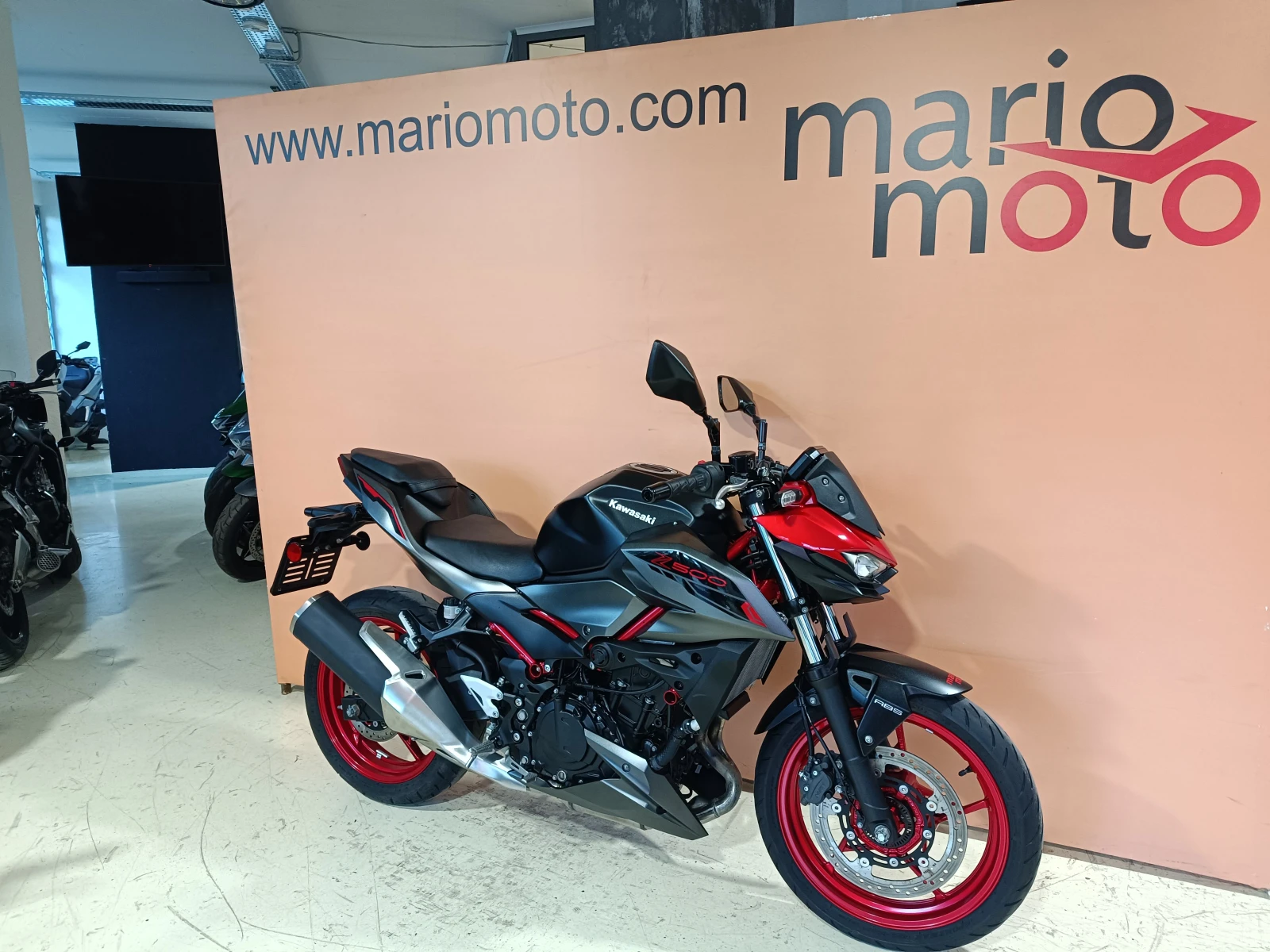 Kawasaki Z 500 ABS  LED A2, снимка 2 - Мотоциклети и мототехника - 54890003