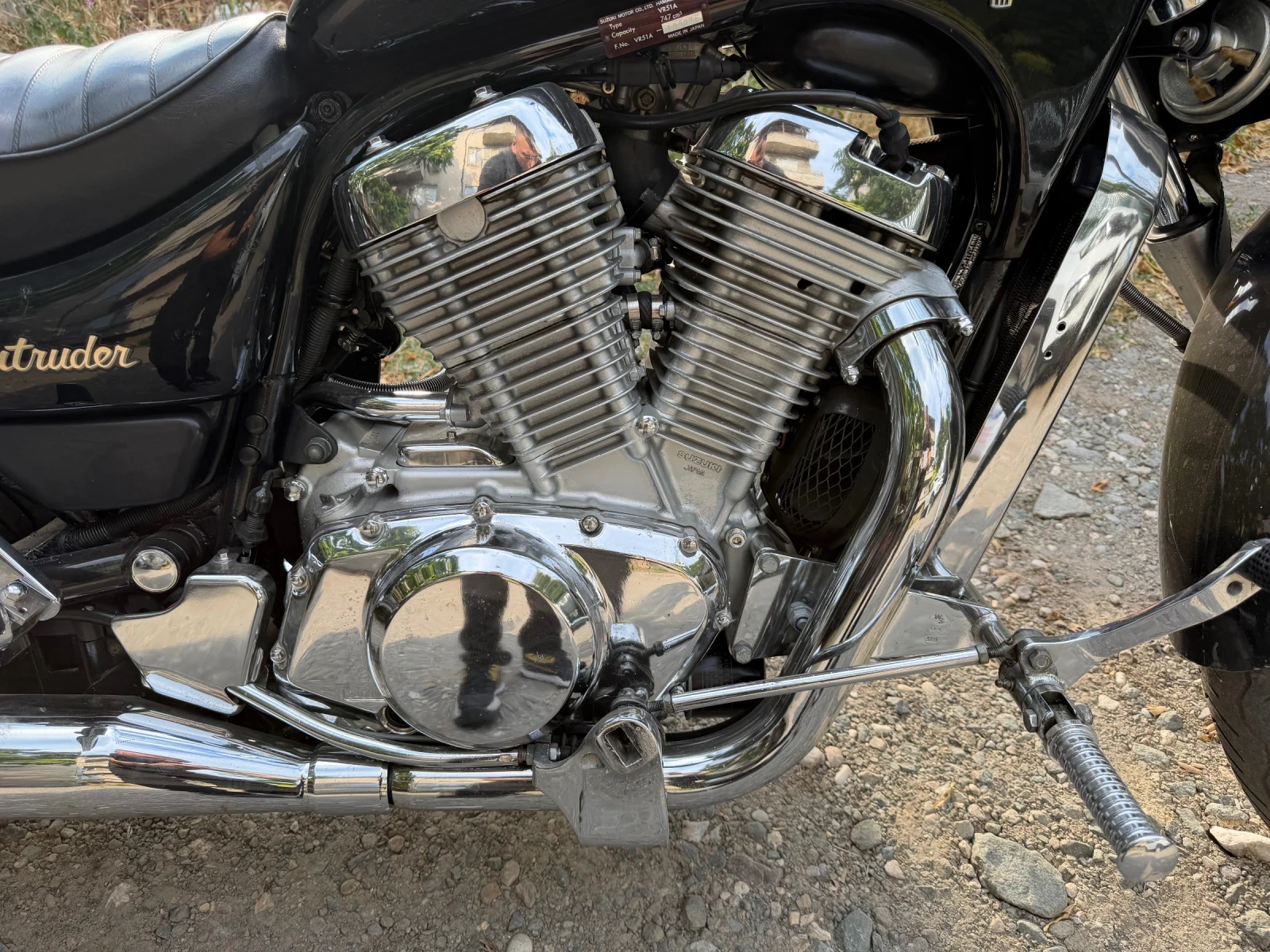 Suzuki Intruder 750, снимка 9 - Мотоциклети и мототехника - 55535614