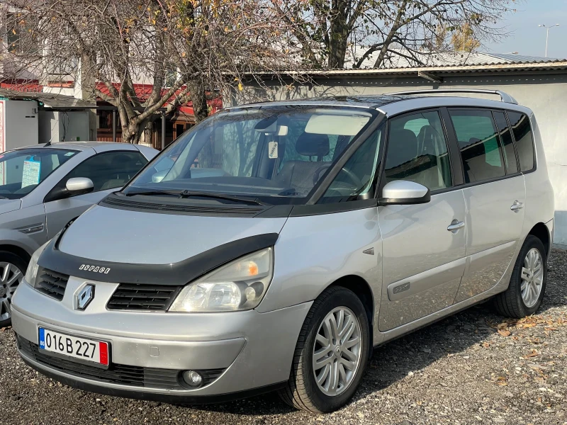 Renault Espace 7 МЕСТА, ОБСЛУЖЕН, ПАНОРАМА, КОЖА, 6 СКОРОСТИ, снимка 1 - Автомобили и джипове - 41399221