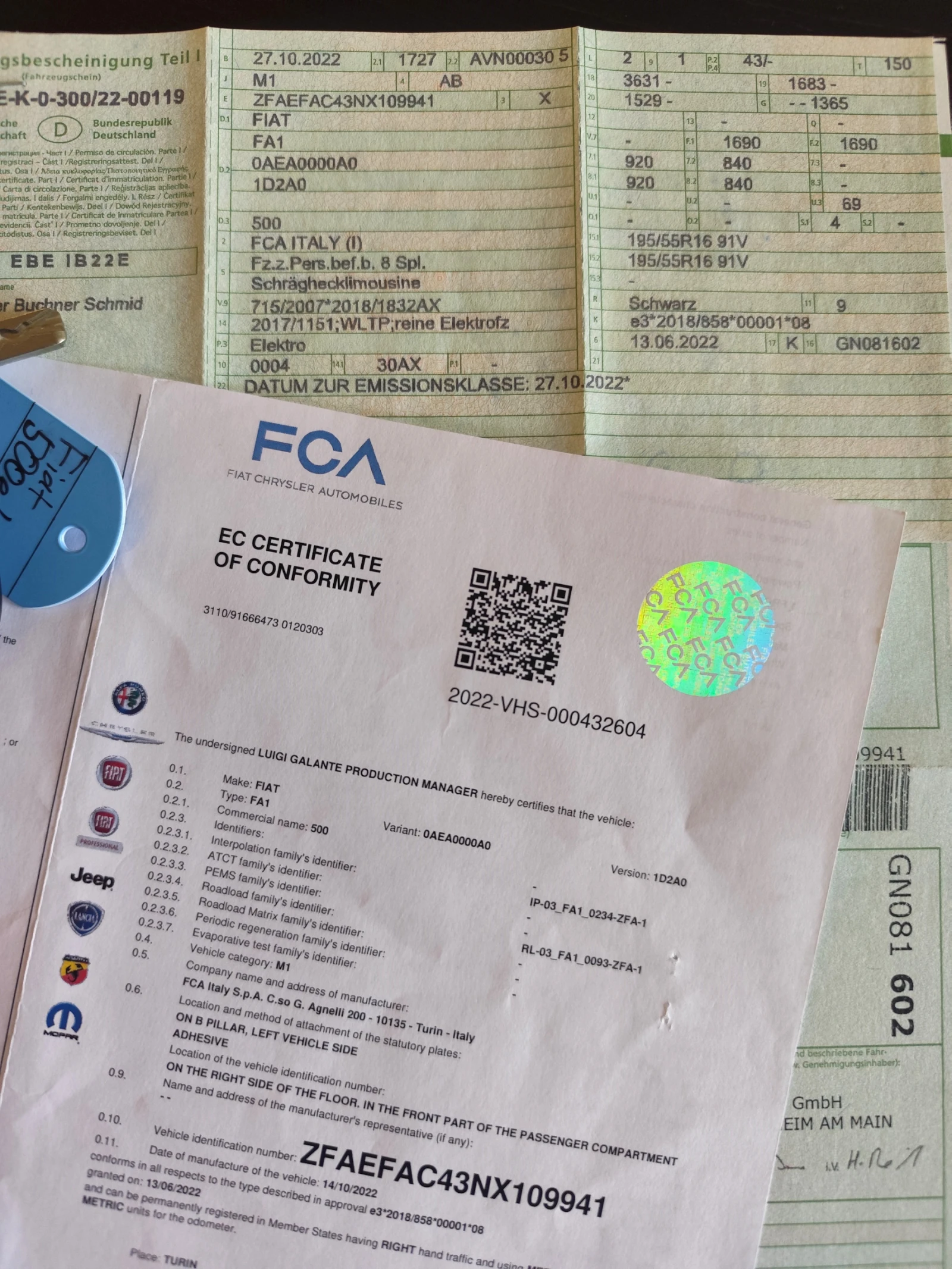 Fiat 500e 118ps/42kw, снимка 17 - Автомобили и джипове - 55543556