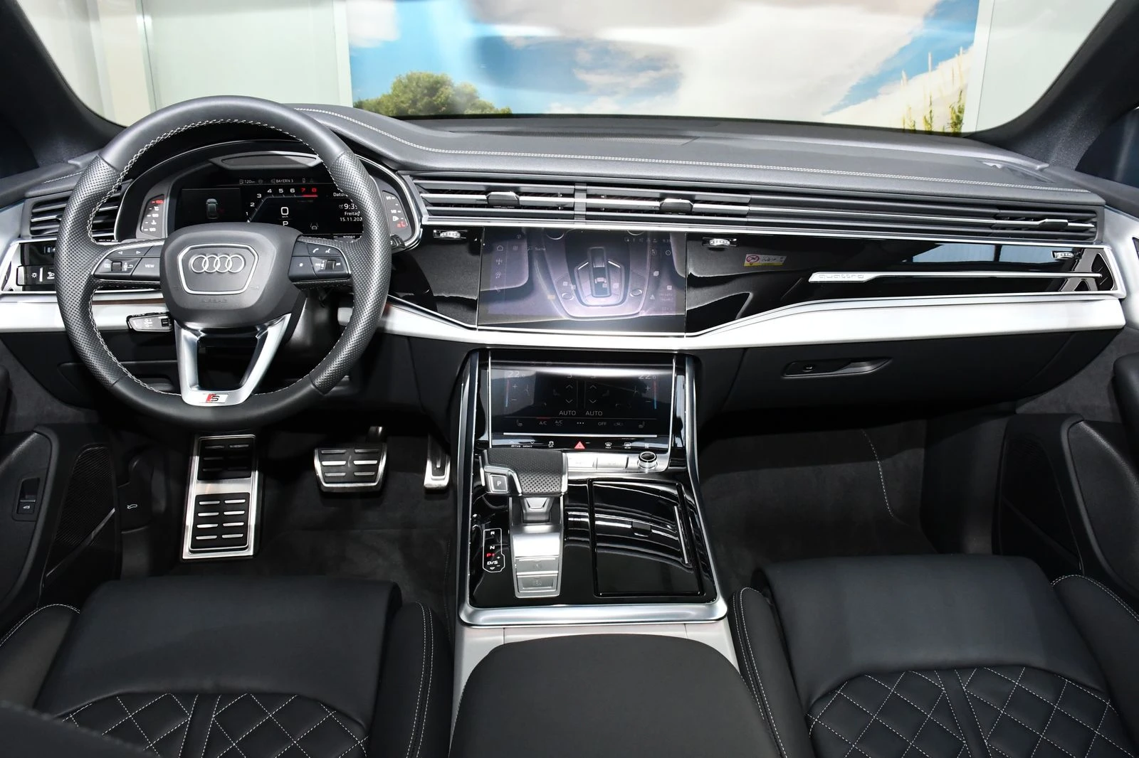 Audi SQ8 * B&O* MATRIX* 360 CAM* DISTRONIC* PANORAMA*  | Mobile.bg   13