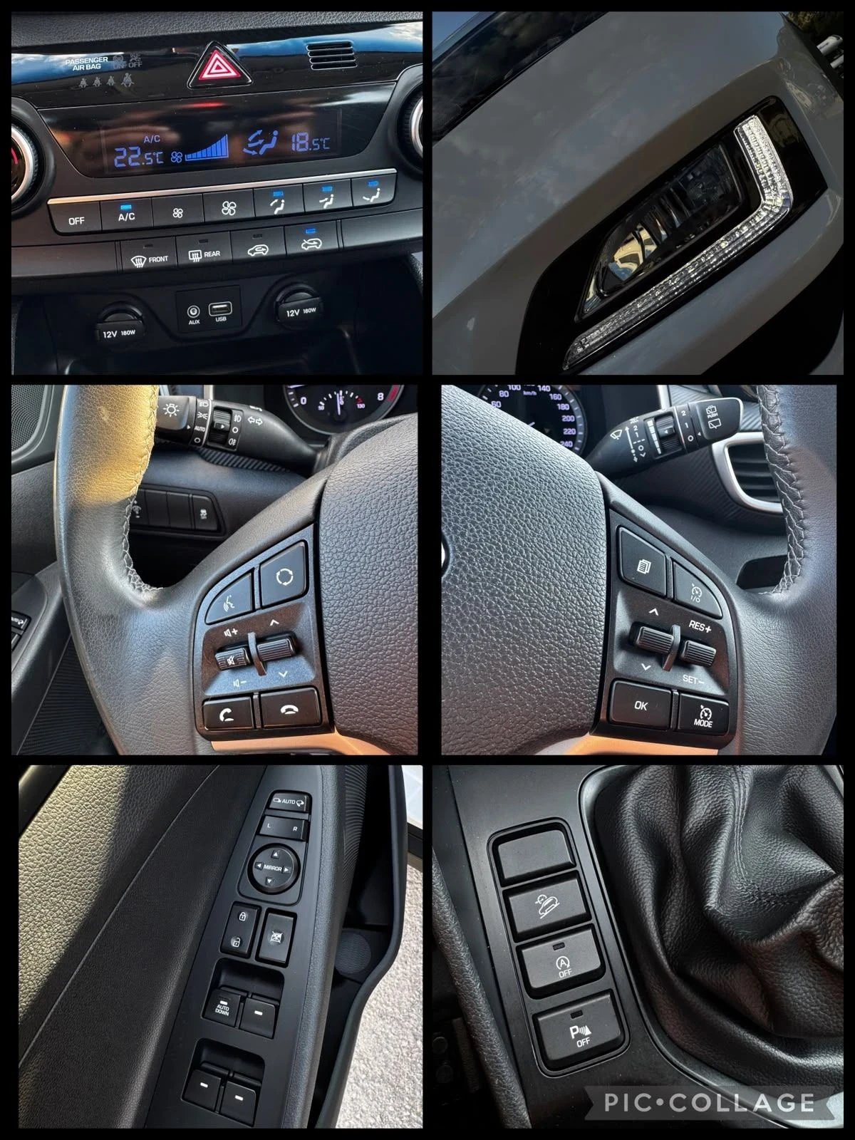 Hyundai Tucson 1.6 GDI, FACELIFT, КАМЕРА,  96000км, снимка 14 - Автомобили и джипове - 55933136