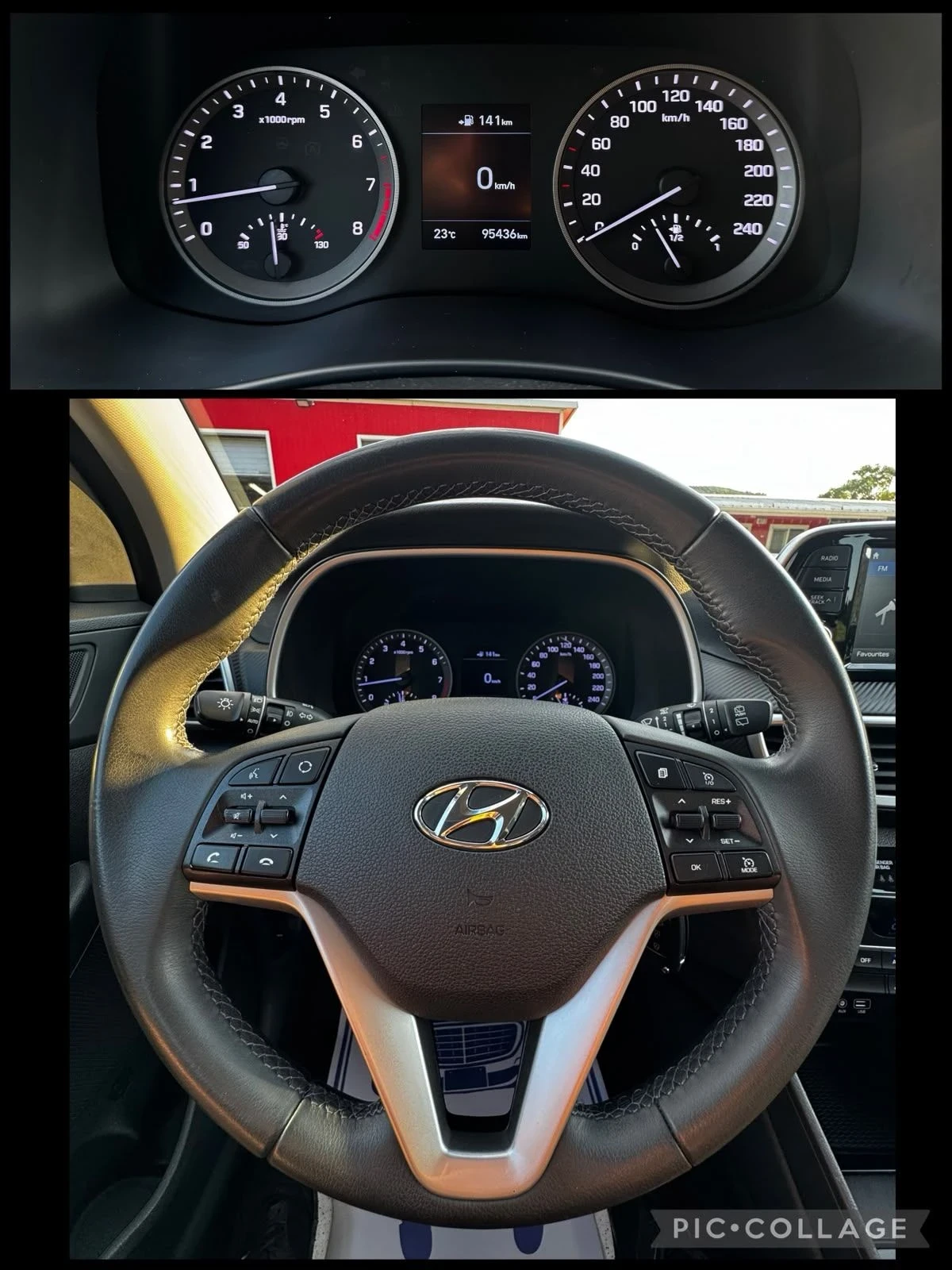 Hyundai Tucson 1.6 GDI, FACELIFT, КАМЕРА,  96000км, снимка 13 - Автомобили и джипове - 55933136