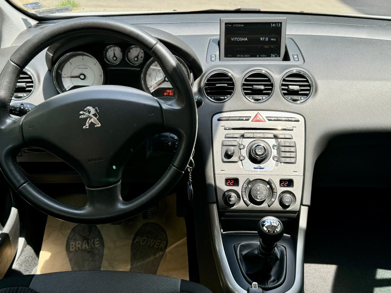 Peugeot 308 SW 1.6 EHDI, снимка 12 - Автомобили и джипове - 46128336