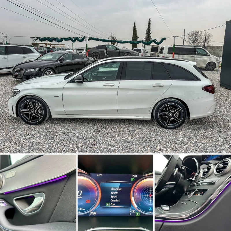 Mercedes-Benz C 220 AMG::DISTRONIK::AMBIENT::DIGITAL::CAMERA, снимка 12 - Автомобили и джипове - 49263293