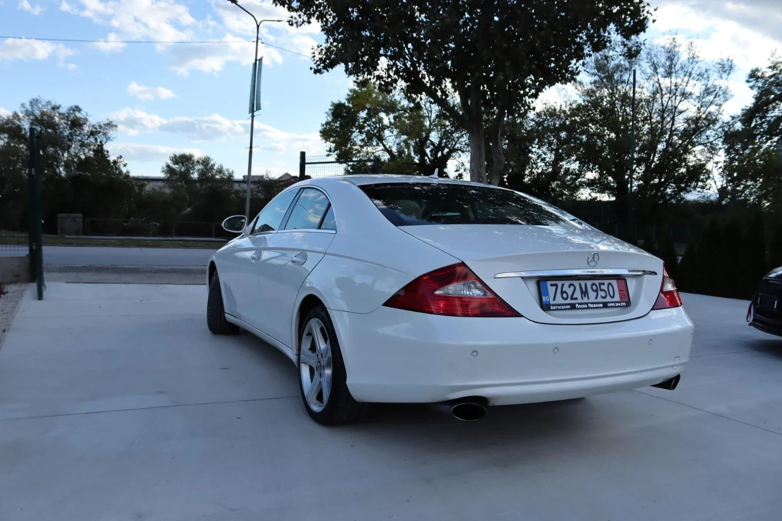 Mercedes-Benz CLS 320 БЯЛА ПЕРЛА* Подгрев/Обдухване* NAVI*  - изображение 7