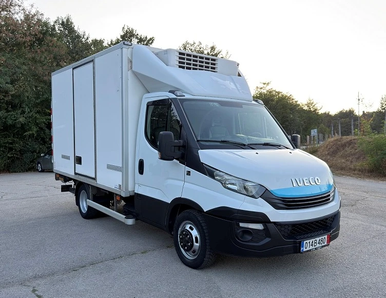 Iveco 35c18 HI-MATIC* ХЛАДИЛЕН-27* БОРД+ ВРАТИ* КЛИМА* ТОК* N1, снимка 2 - Бусове и автобуси - 55599113