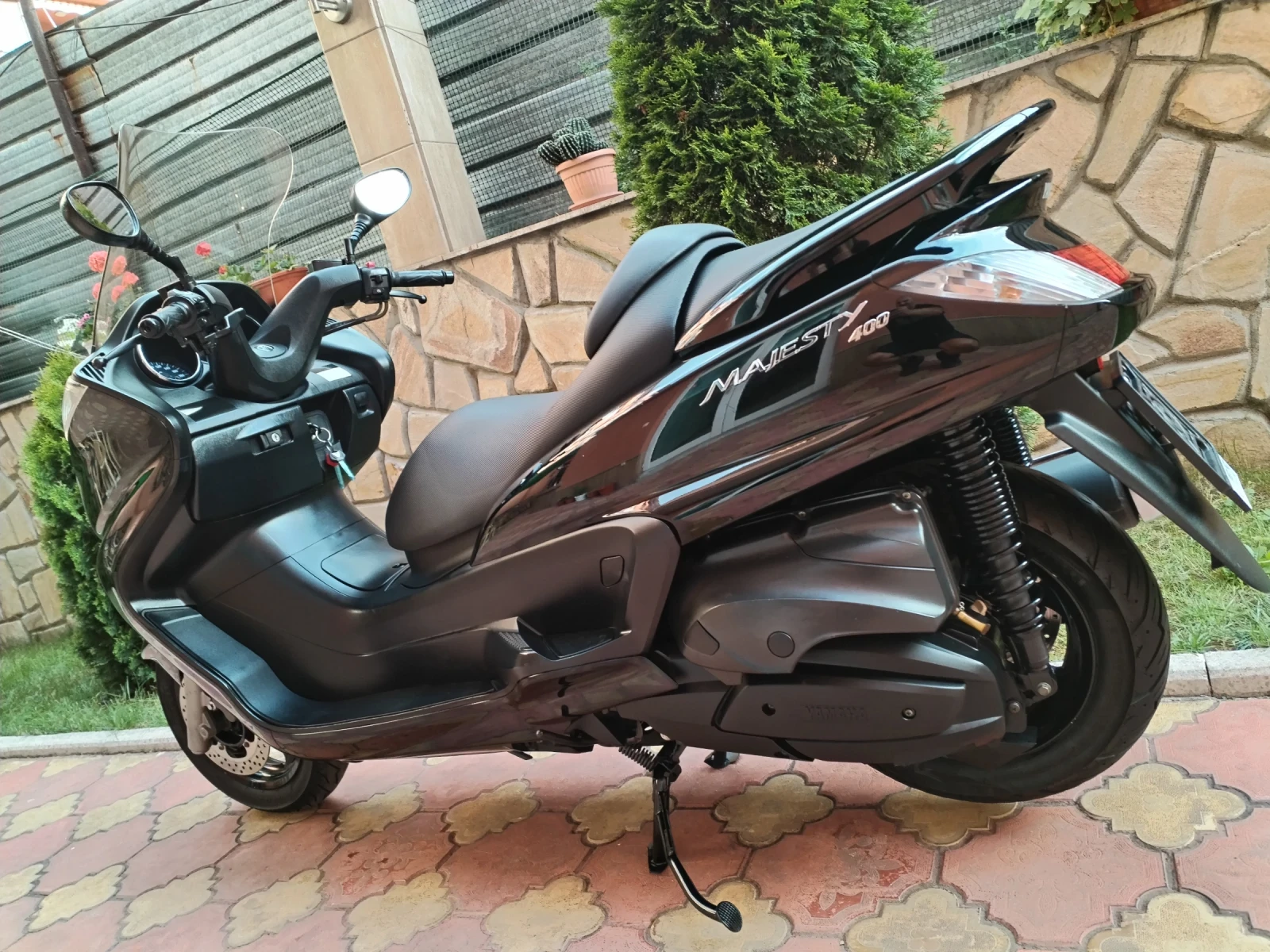 Yamaha Majesty АБСОЛЮТНО КАТО ЧИСТО НОВ!!! , снимка 3 - Мотоциклети и мототехника - 54948311