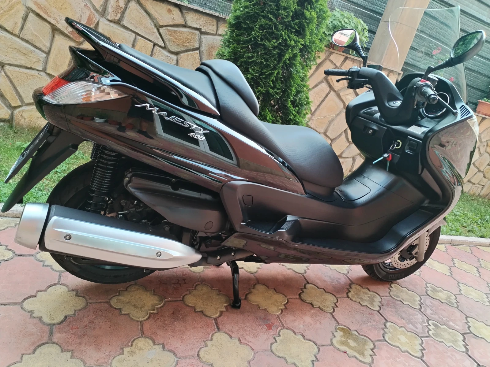 Yamaha Majesty АБСОЛЮТНО КАТО ЧИСТО НОВ!!! , снимка 6 - Мотоциклети и мототехника - 54948311