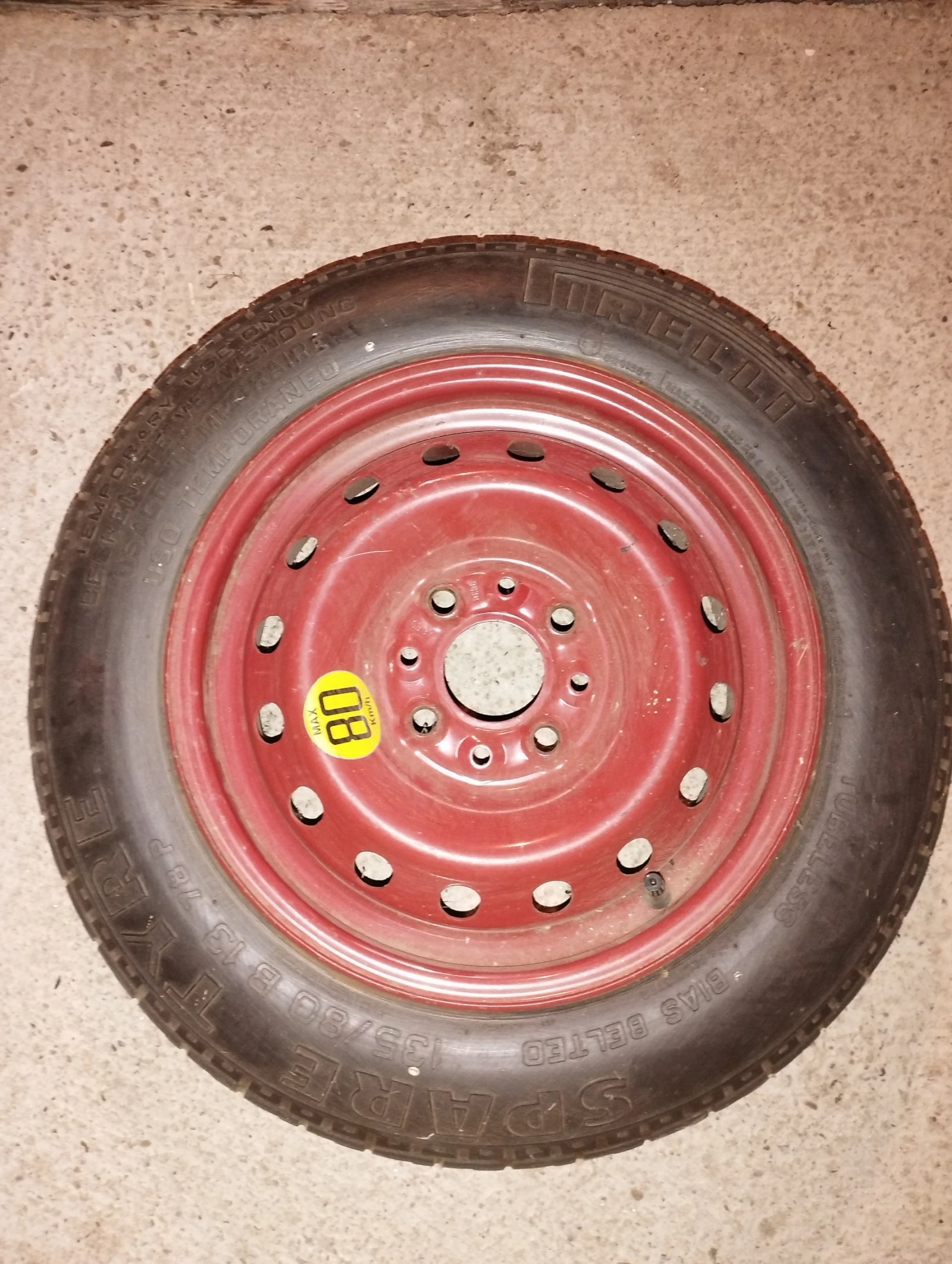 Гуми с джанти Pirelli 135/80R13
