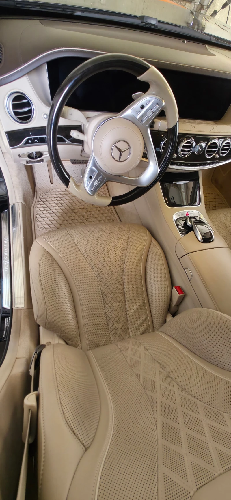 Mercedes-Benz S 400 S400D 4MATIC LONG 3+ 1 AMG line, снимка 9 - Автомобили и джипове - 52008272