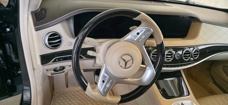 Mercedes-Benz S 400 S400D 4MATIC LONG 3+ 1 AMG line, снимка 10 - Автомобили и джипове - 52008272