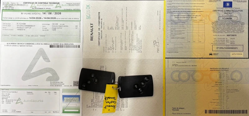 Renault Captur 1.5 DCI* EURO 6* NAVI* KTEO* COC, снимка 16 - Автомобили и джипове - 52525597