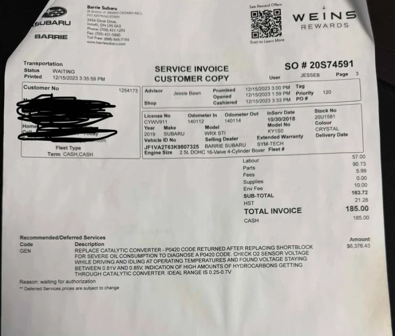 Subaru WRX * STI * CARFAX * , снимка 17 - Автомобили и джипове - 53304306