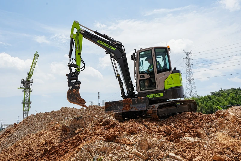 Багер ZOOMLION ZE55GU, снимка 3 - Индустриална техника - 51135595