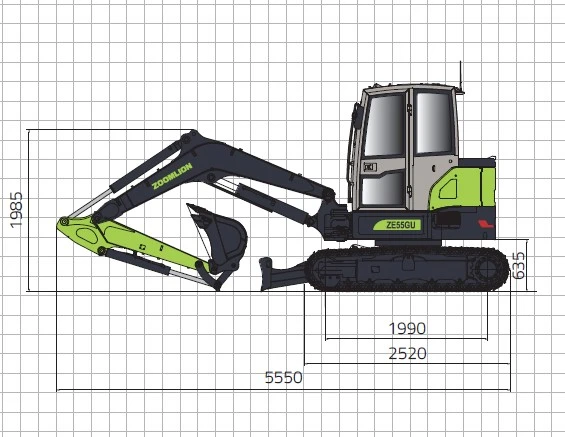 Багер ZOOMLION ZE55GU - изображение 6