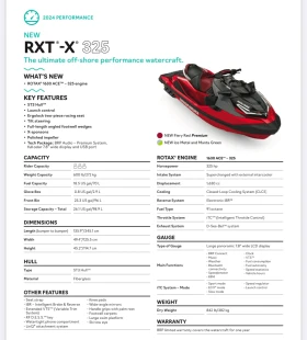 Джет Bombardier Sea Doo Rxt-x RS 325 - изображение 3