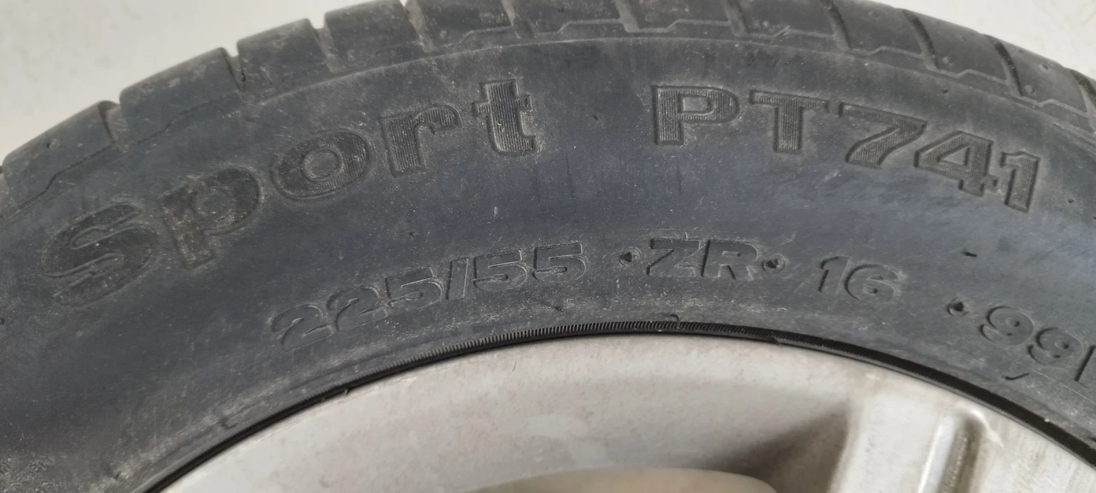 Гуми с джанти Petlas 225/55R16, снимка 3 - Гуми и джанти - 54720072