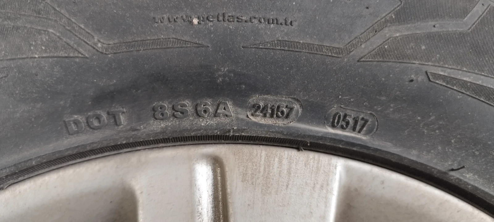 Гуми с джанти Petlas 225/55R16, снимка 4 - Гуми и джанти - 54720072