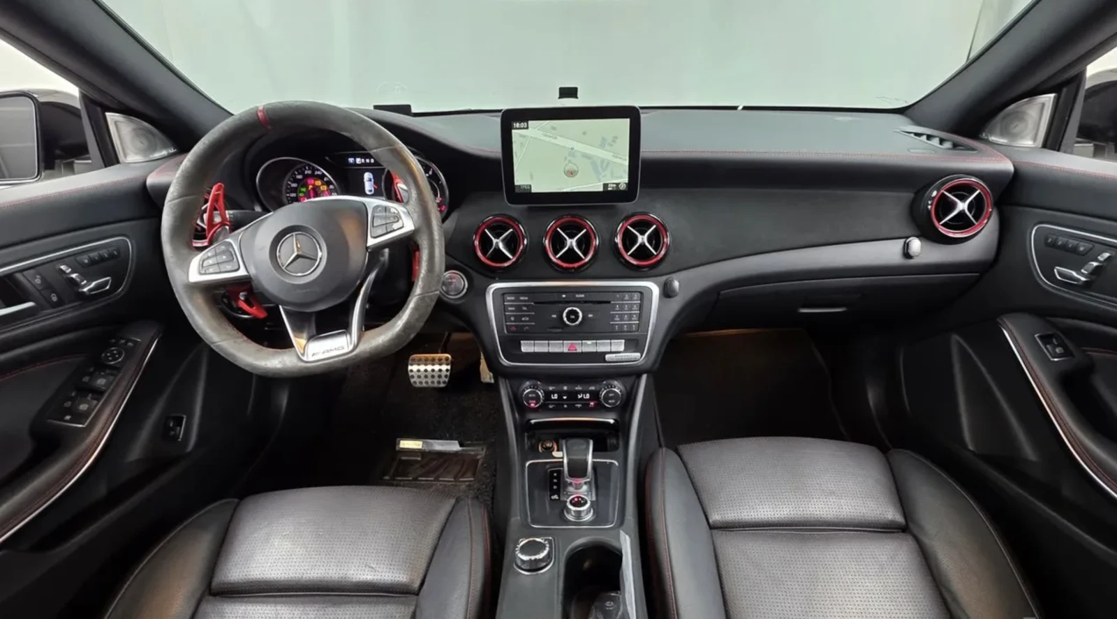 Mercedes-Benz CLA 45 AMG ПОДГРЕВ / ПЕРА / ПАНОРАМА , снимка 8 - Автомобили и джипове - 55326584