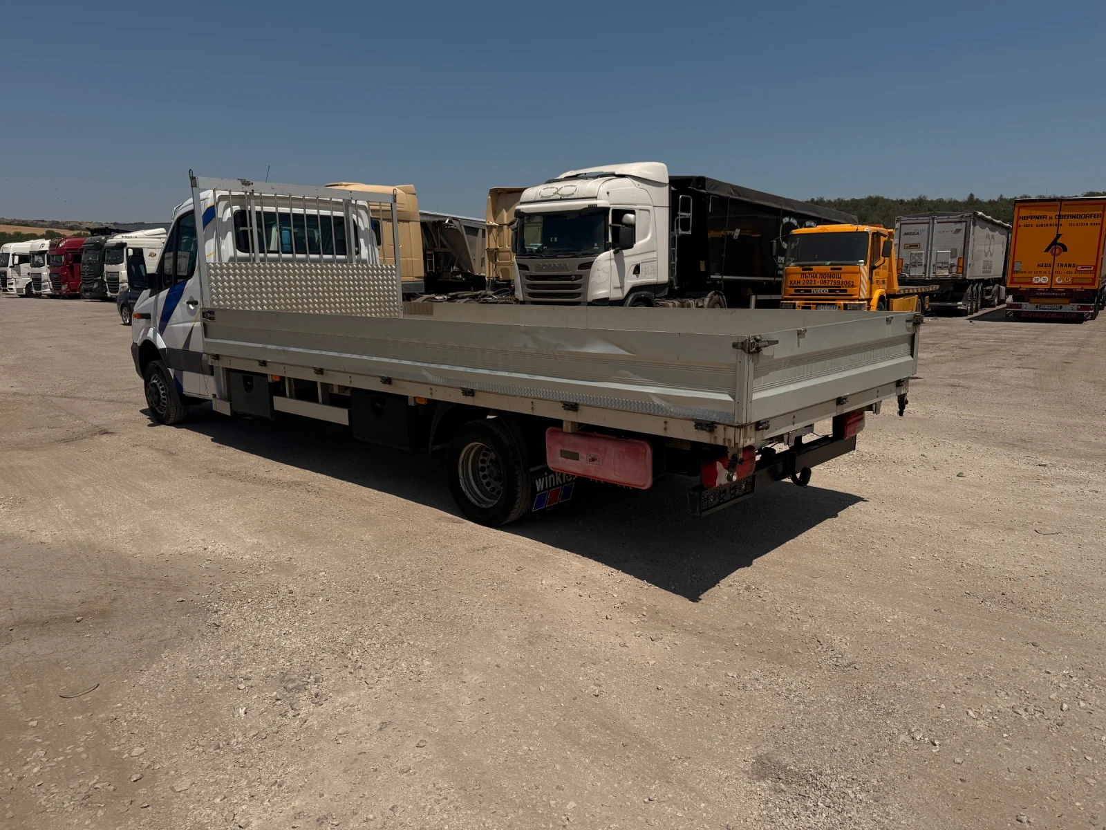 Mercedes-Benz Sprinter 519 4х4 , Бордови 5.50 м каросерия - изображение 5