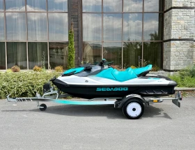 Джет Bombardier Sea Doo Sea-Doo GTI 130, 2020 г. + колесар Sea-Doo Big One, снимка 2