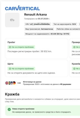 Renault Arkana E-TECH RS line 42.000km, снимка 2