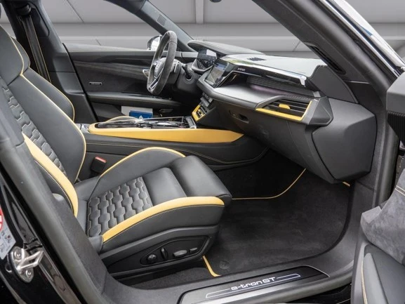 Audi E-Tron GT Quattro = Black Optics Plus = Гаранция, снимка 11 - Автомобили и джипове - 52739746