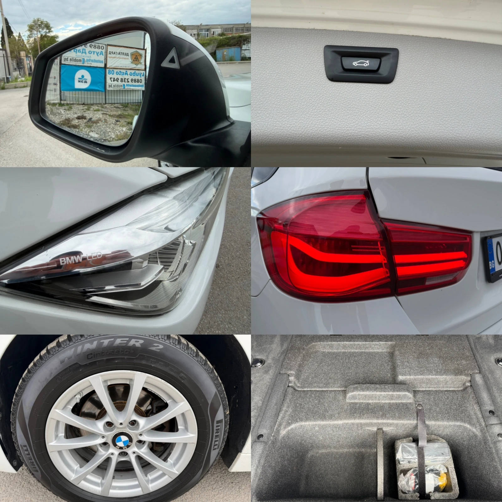 BMW 320 d 16d FACELIFT FULL LED АВТОМАТ ПАРКТРОНИК TOP, снимка 16 - Автомобили и джипове - 54382882