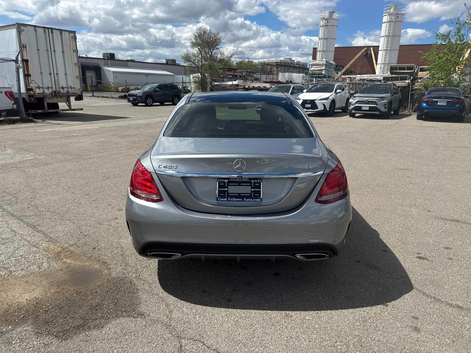 Mercedes-Benz C 400 Burmester * AMG Line * АвтоКредит * (ЦЕНА ДО БГ), снимка 5 - Автомобили и джипове - 55502649