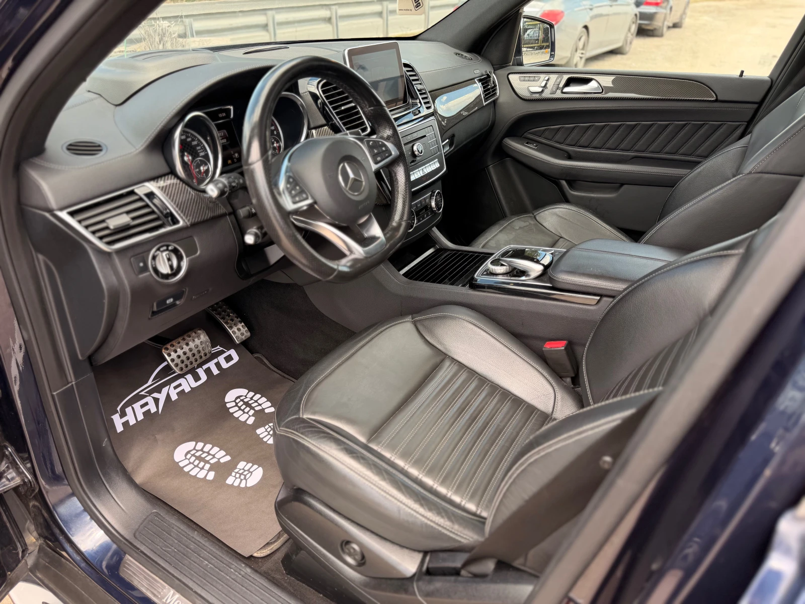 Mercedes-Benz GLE 350 d= 4Matic= AMG= Carbon Pack= HUD= 3xTV= Панорама= , снимка 8 - Автомобили и джипове - 55069304