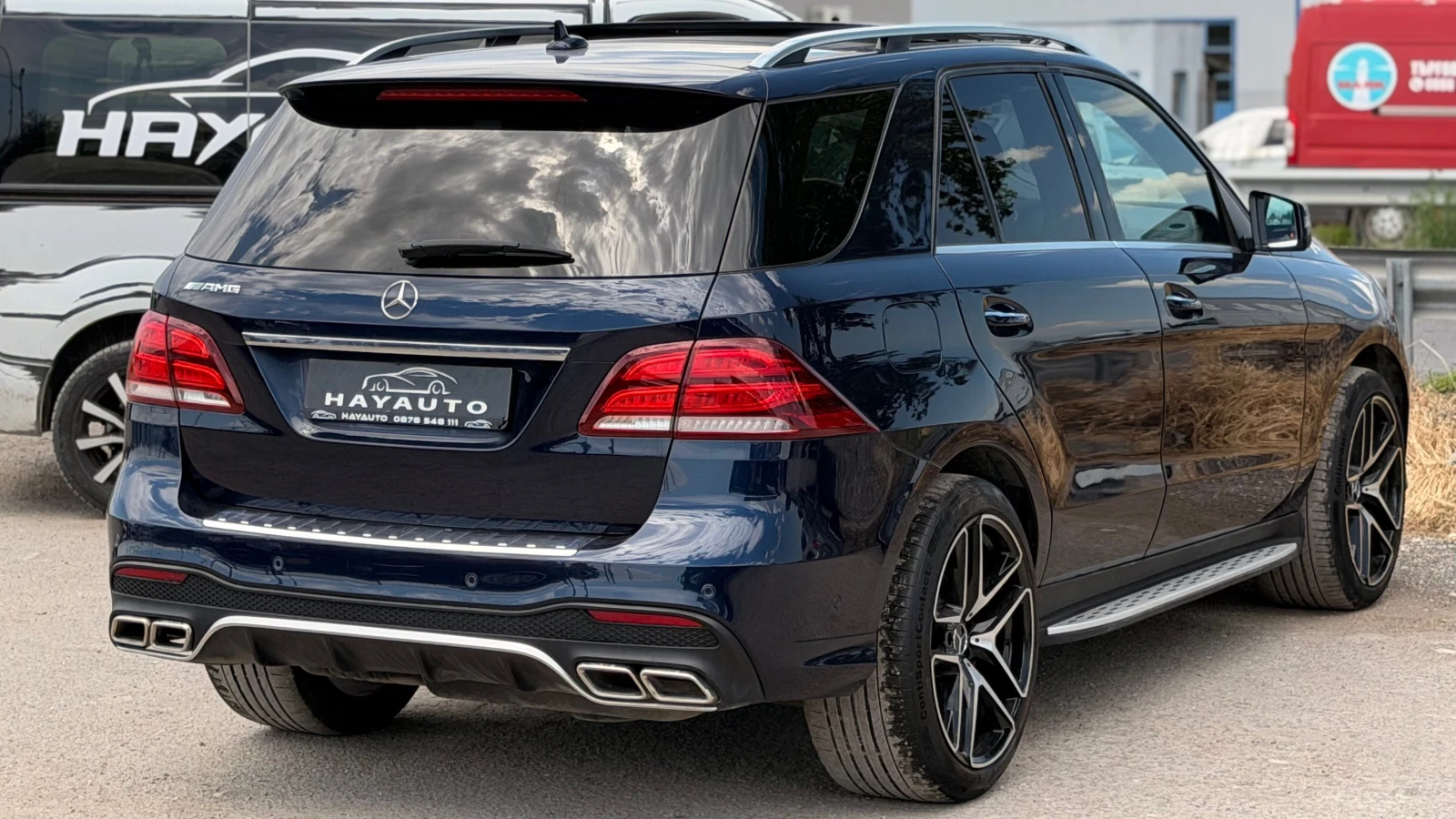 Mercedes-Benz GLE 350 d= 4Matic= AMG= Carbon Pack= HUD= 3xTV= Панорама= , снимка 5 - Автомобили и джипове - 55069304