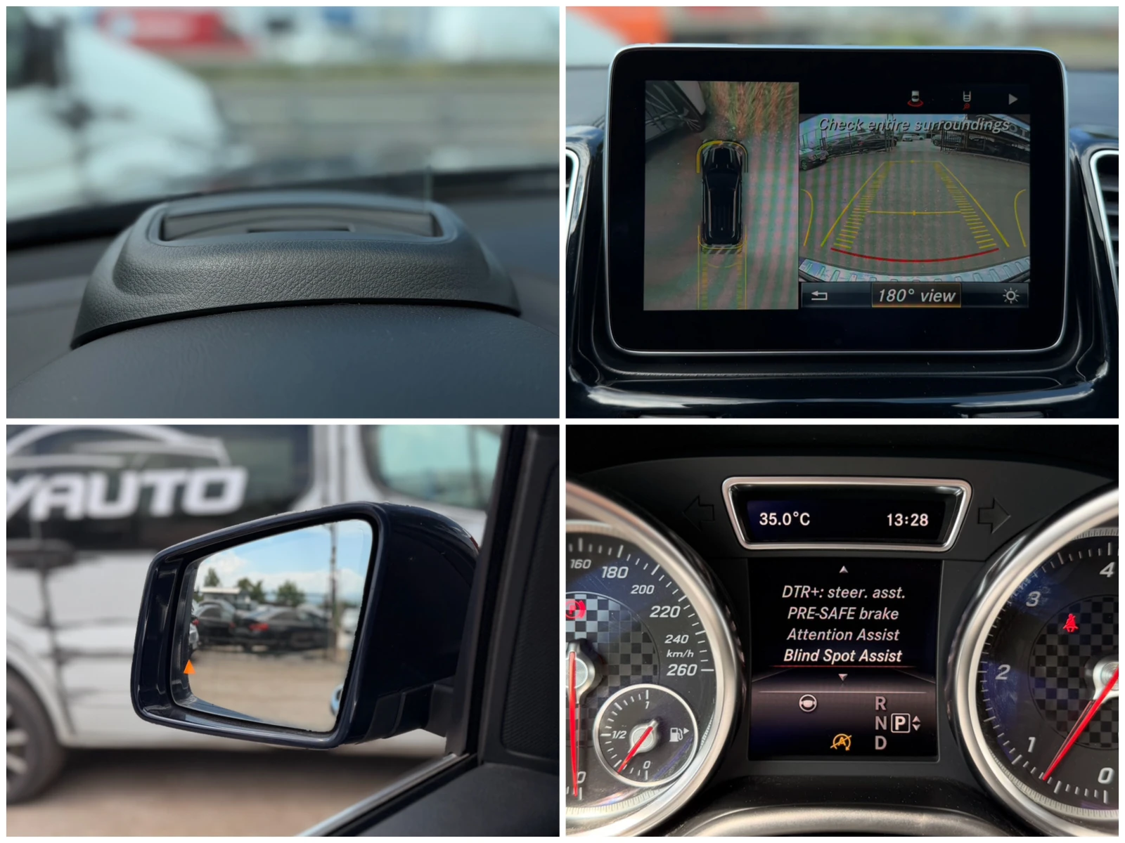 Mercedes-Benz GLE 350 d= 4Matic= AMG= Carbon Pack= HUD= 3xTV= Панорама= , снимка 15 - Автомобили и джипове - 55069304