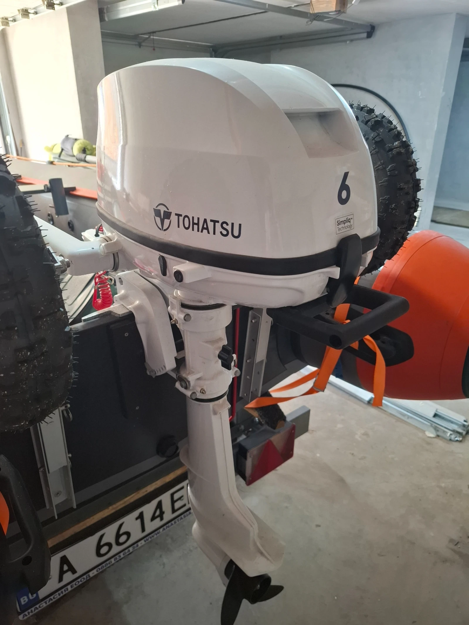 Надуваема лодка Honda Marine Kolibri, снимка 5 - Воден транспорт - 55806603