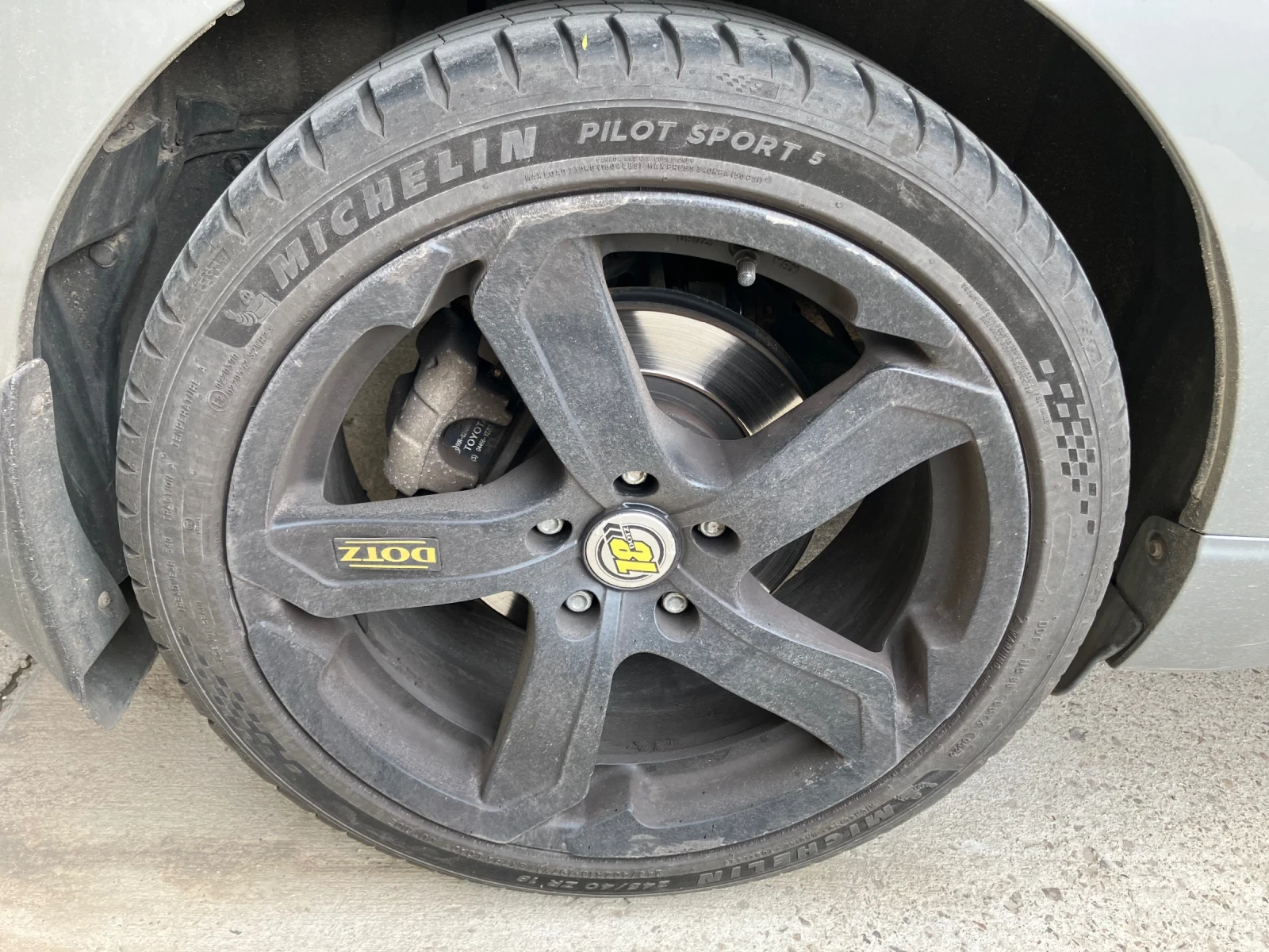 Гуми с джанти Michelin 245/40R18, снимка 4 - Гуми и джанти - 54207088