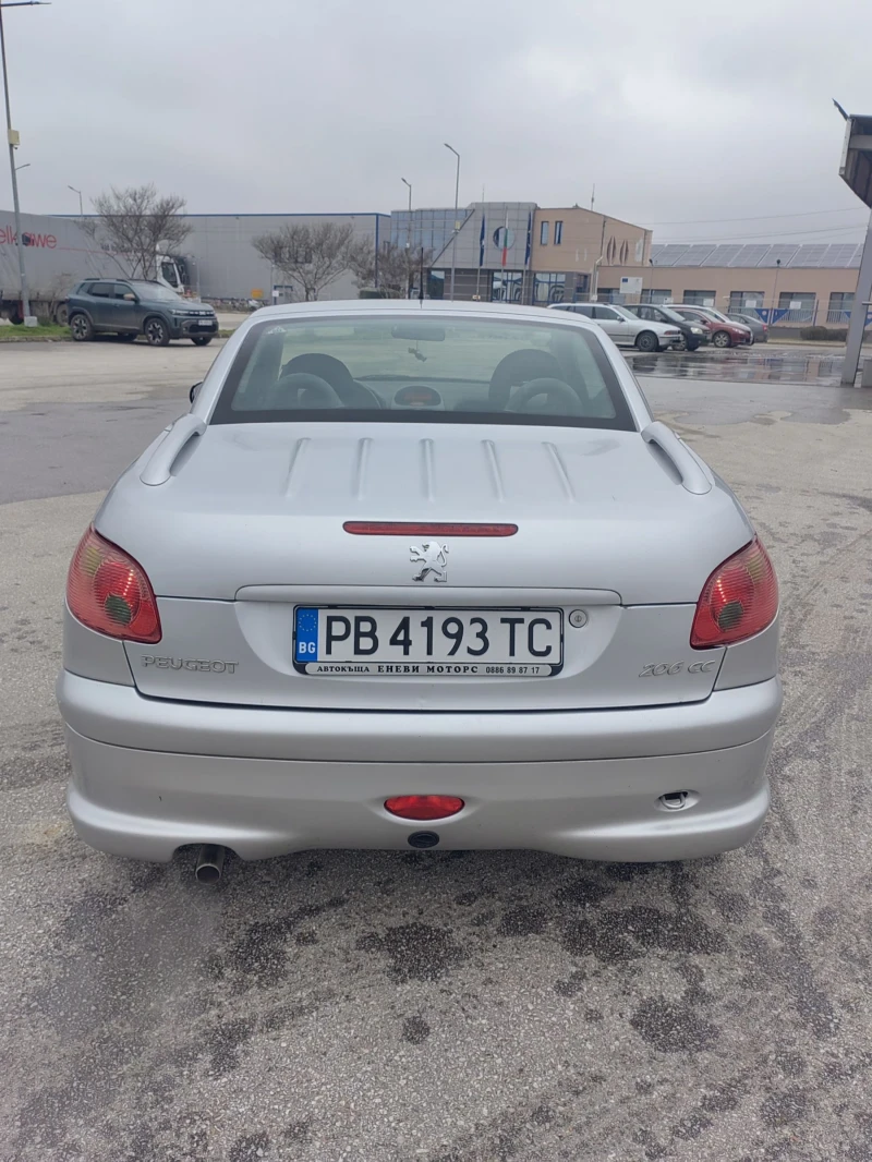 Peugeot 206 1.6cc GAZ, снимка 7 - Автомобили и джипове - 53294310