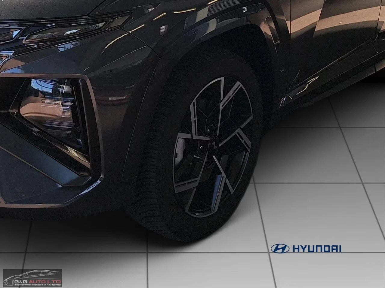 Hyundai Tucson N-LINE/252HP/4WD/CAM/LED/NAVI/KLESS/472q, снимка 10 - Автомобили и джипове - 55123274