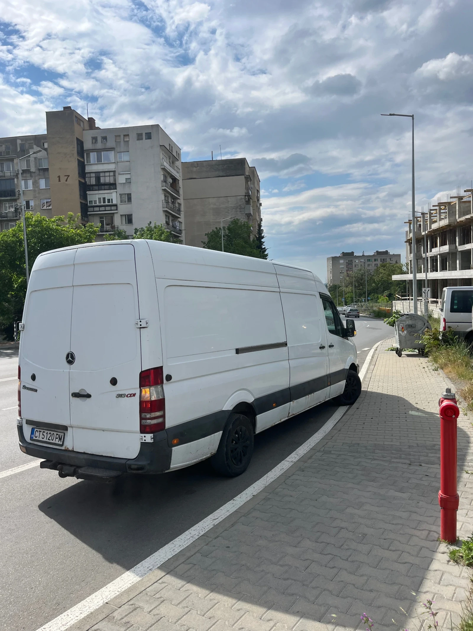 Mercedes-Benz Sprinter 313 Дълга база, снимка 7 - Бусове и автобуси - 54670524