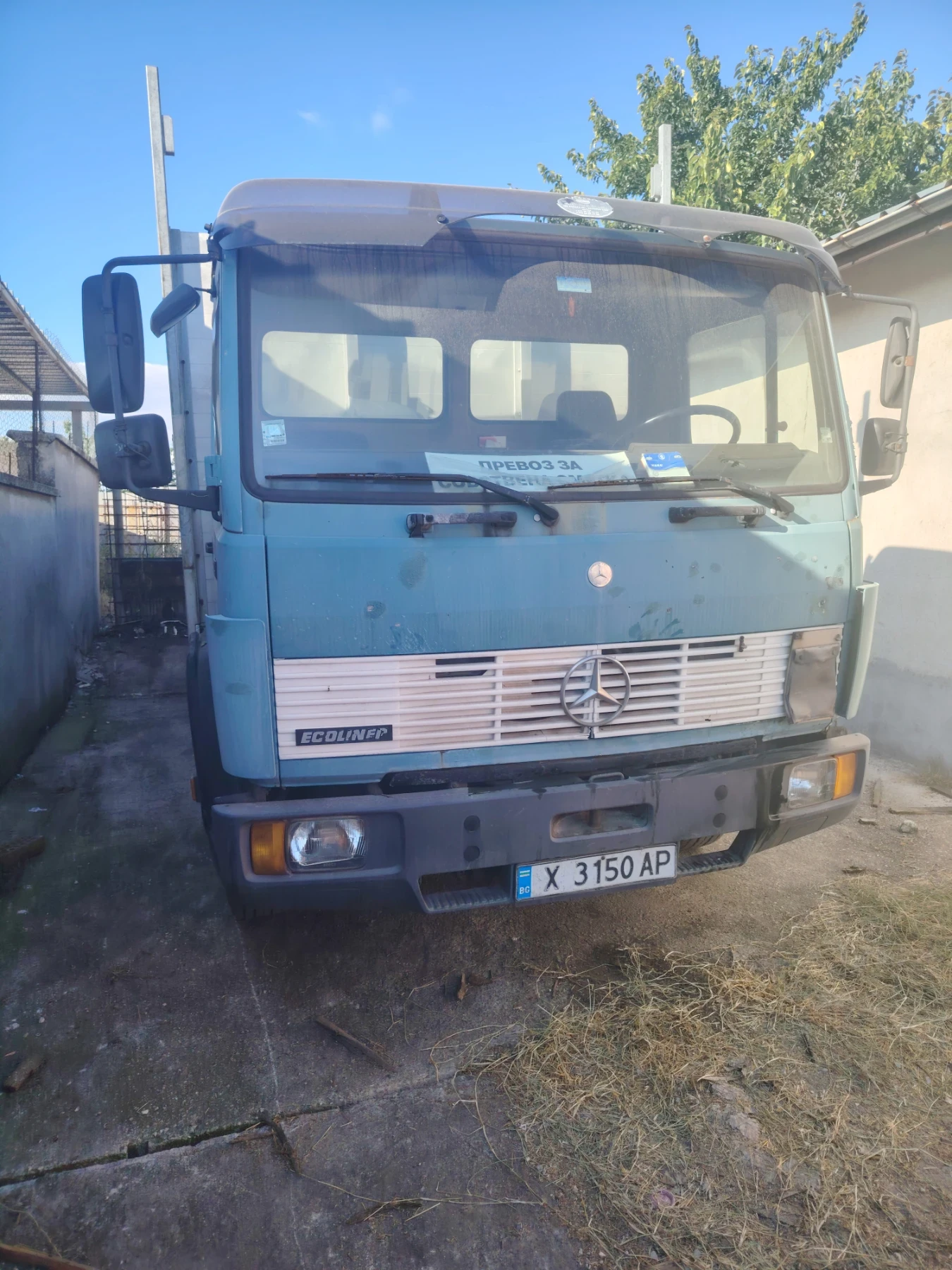 Mercedes-Benz 914 Падащ борд аломиниева каросерия , снимка 2 - Камиони - 56272740