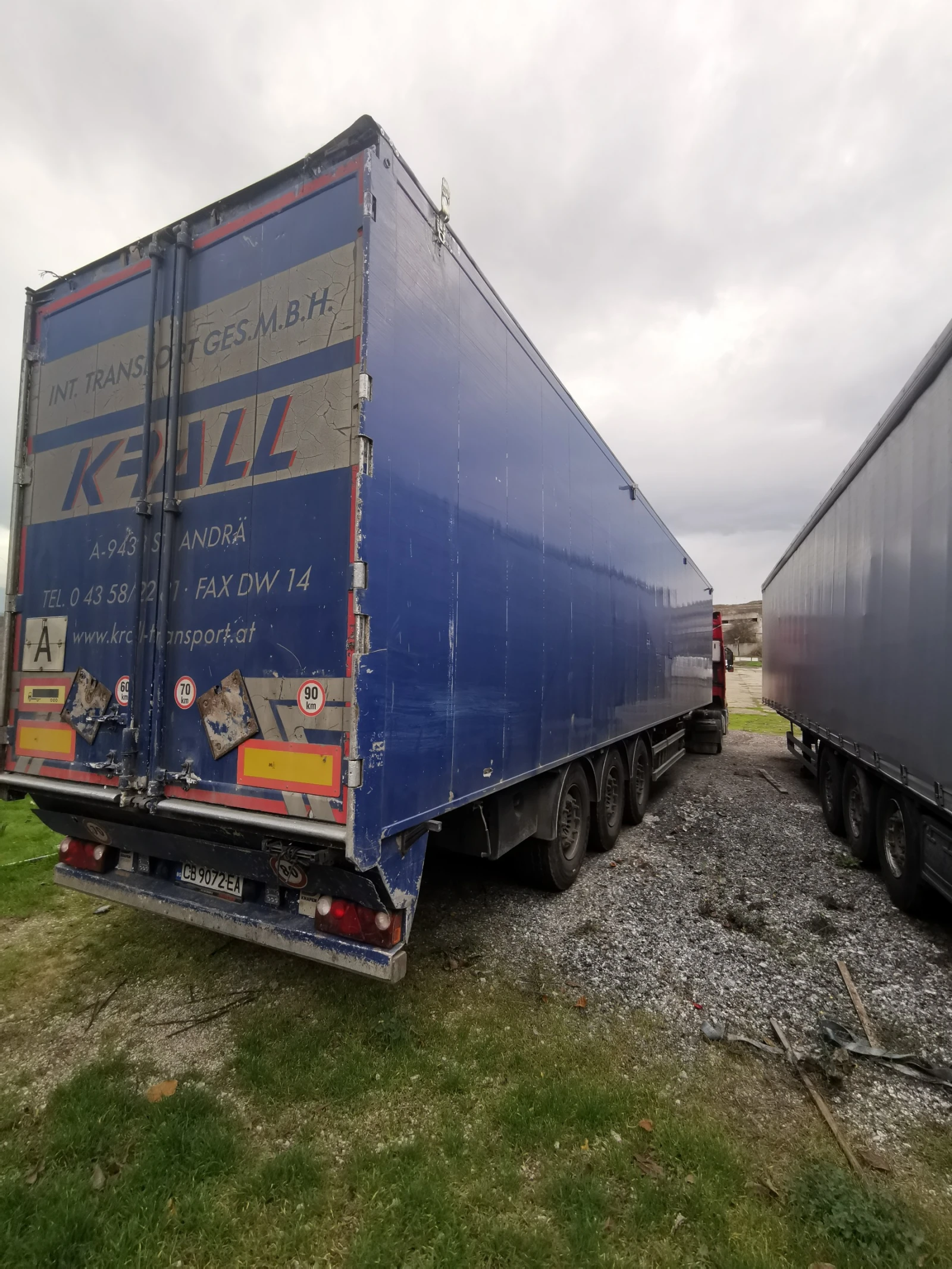 Полуремарке Knapen K 100, снимка 3 - Ремаркета - 54131749