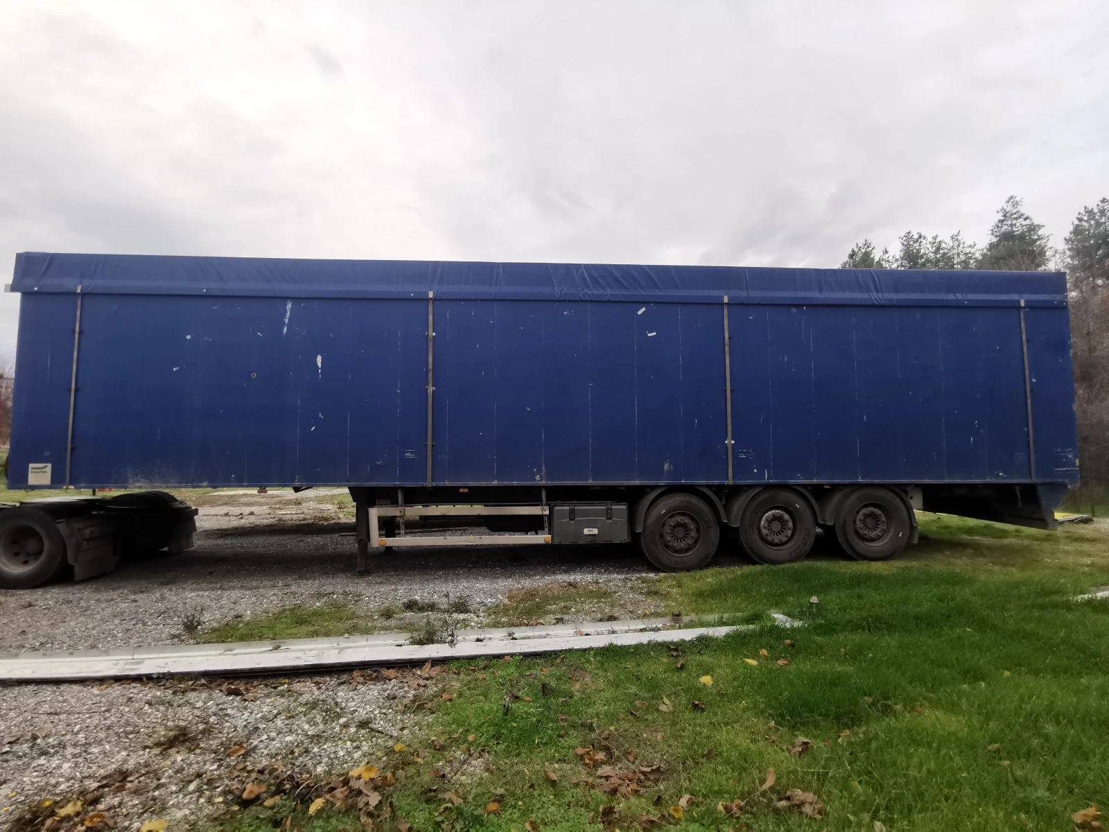 Полуремарке Knapen K 100, снимка 2 - Ремаркета - 54131749