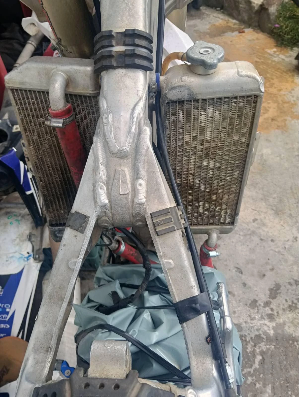 Yamaha YZF 450 2009 на части