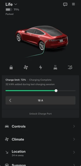 Tesla Model S 85D small rear engine, снимка 10