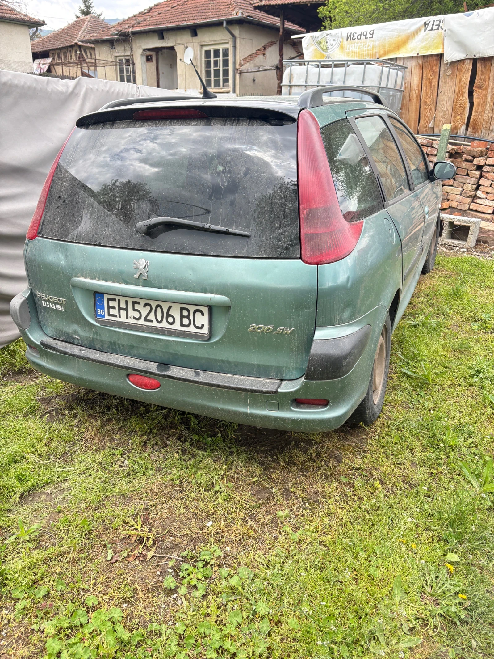 Peugeot 206 1.4 xdi, снимка 9 - Автомобили и джипове - 55166270
