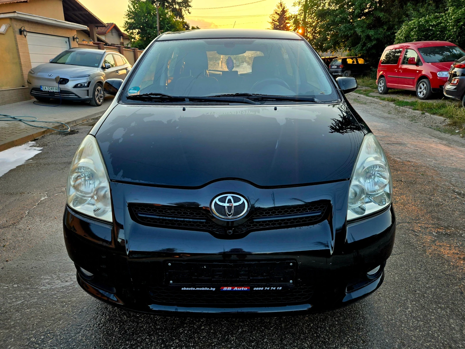 Toyota Corolla verso D4D Германия Нави Климатроник Парктроник 7-Седалки, снимка 4 - Автомобили и джипове - 55072873