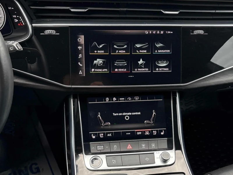 Audi Q8 * Progressiv * CARFAX * БЕЗ ПЪРВОНАЧАЛНА ВНОСКА, снимка 9 - Автомобили и джипове - 52931189