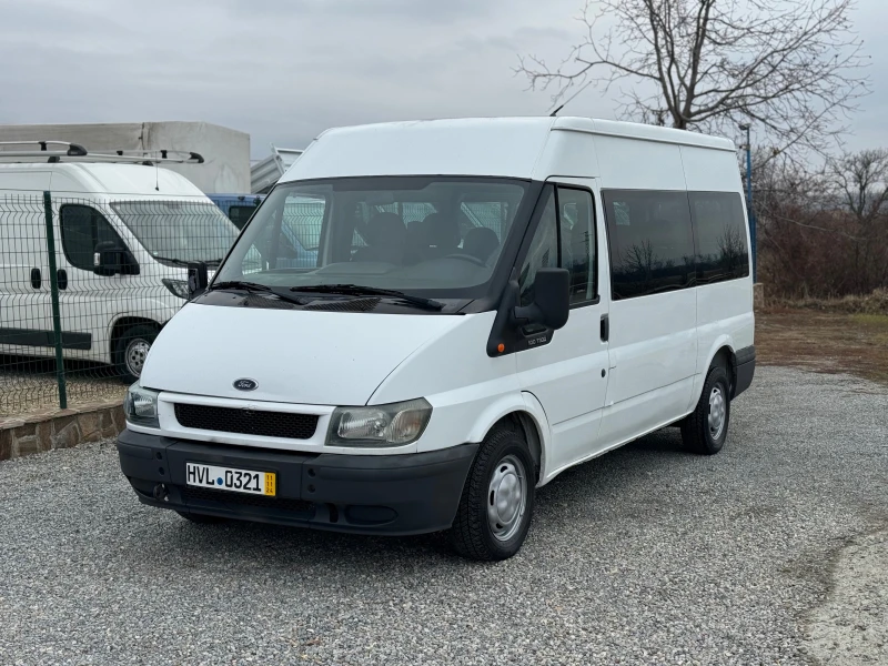 Ford Transit 2.0TDI* Климатик* 9местен* Германия* , снимка 1 - Бусове и автобуси - 48347436